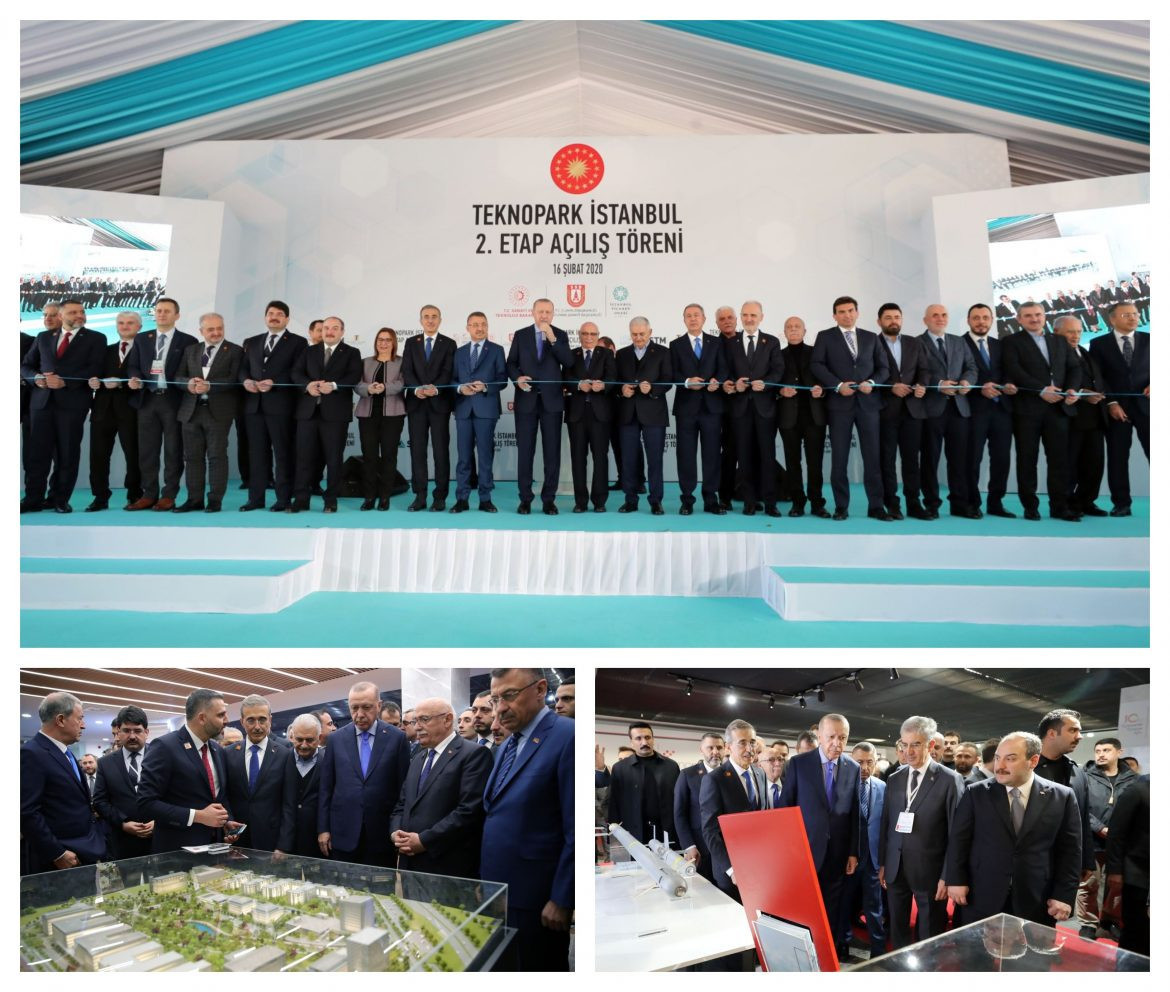 President Erdoğan Opens Second Phase of Teknopark Istanbul